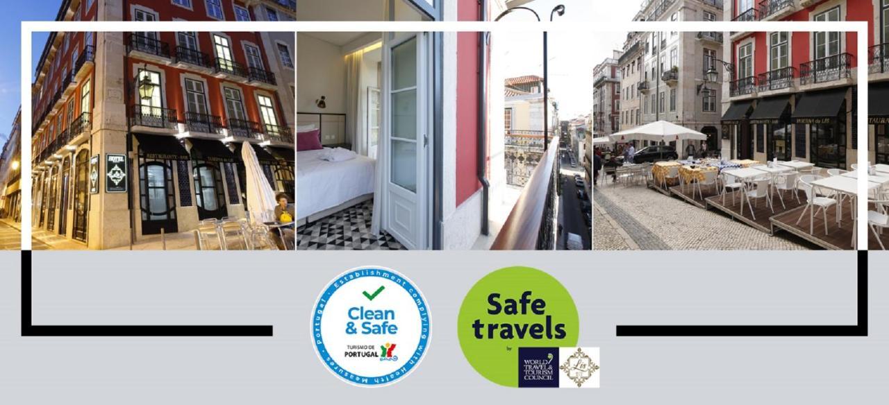Hotel Lis Baixa Lisbon Bagian luar foto