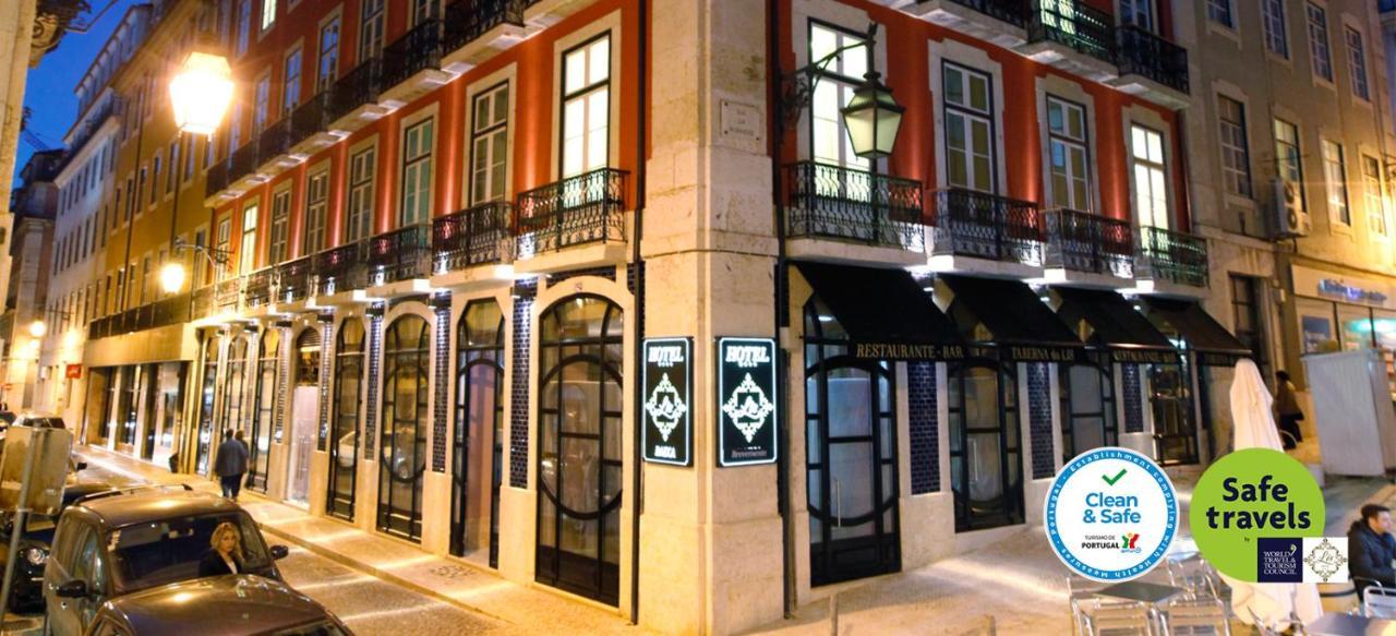 Hotel Lis Baixa Lisbon Bagian luar foto