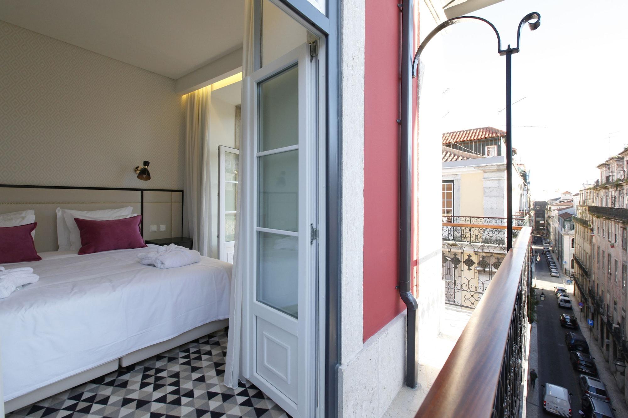 Hotel Lis Baixa Lisbon Bagian luar foto