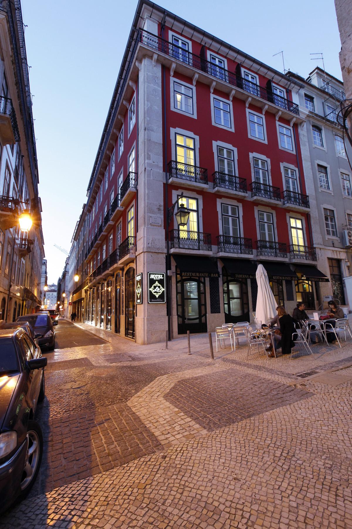 Hotel Lis Baixa Lisbon Bagian luar foto