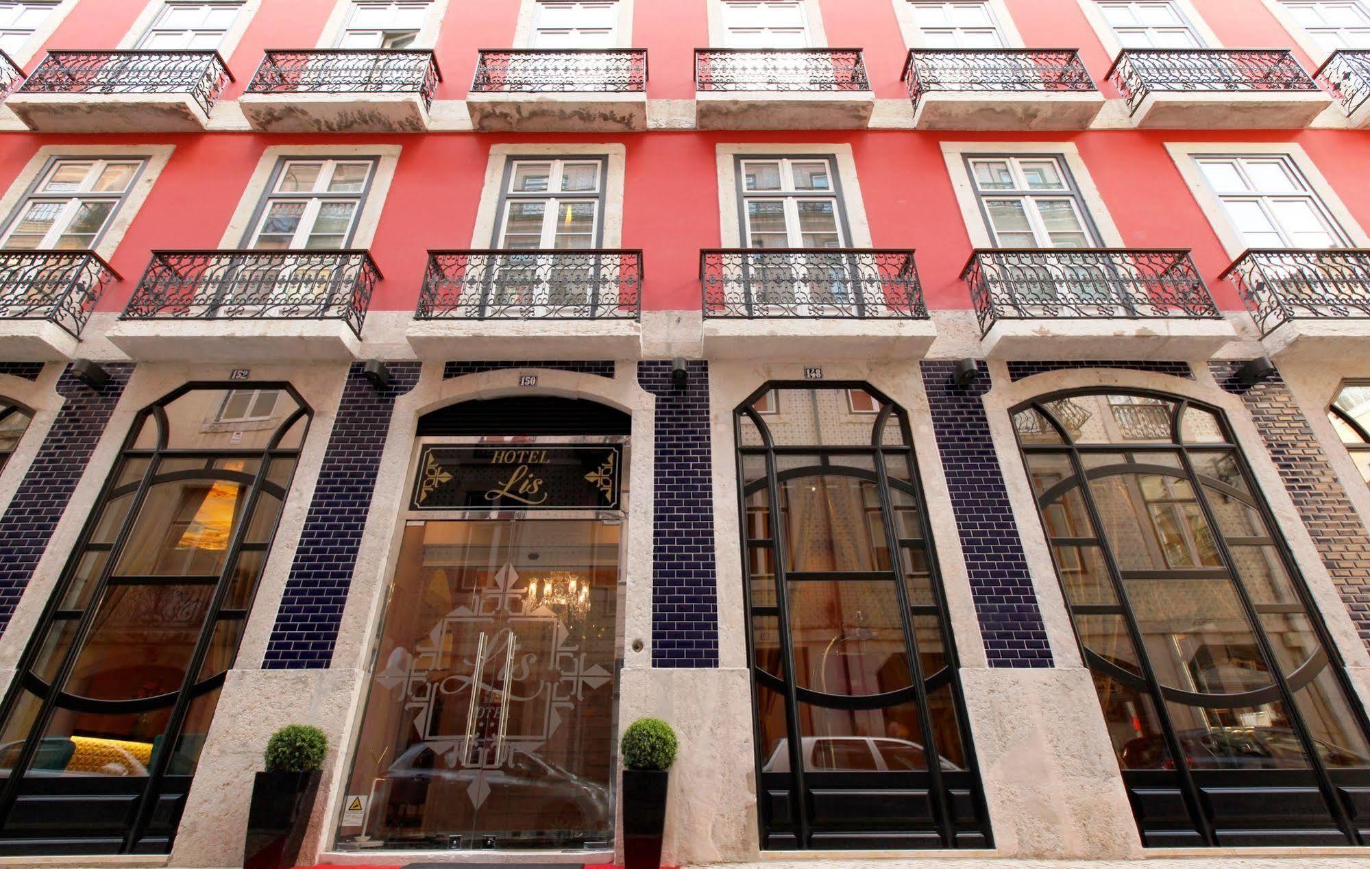 Hotel Lis Baixa Lisbon Bagian luar foto