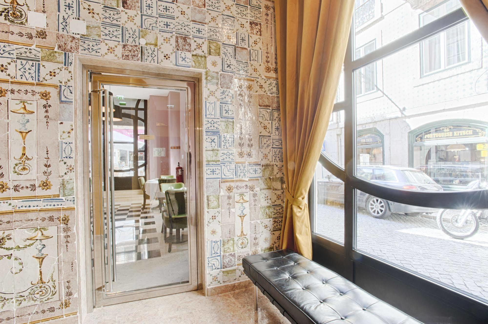 Hotel Lis Baixa Lisbon Bagian luar foto