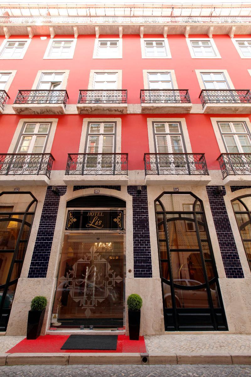 Hotel Lis Baixa Lisbon Bagian luar foto